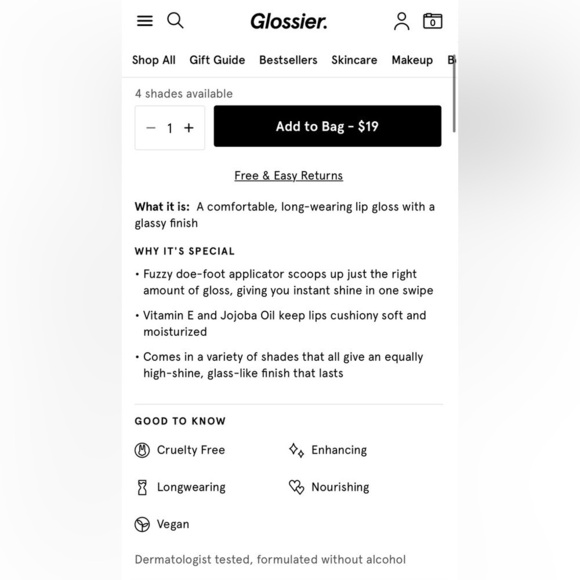 Holographic Lipgloss - Picture 3 of 3